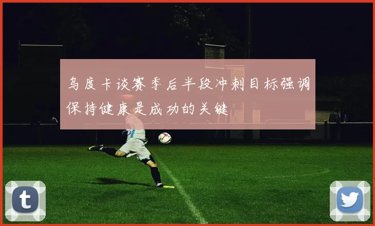 乌度卡谈赛季后半段冲刺目标强调保持健康是成功的关键